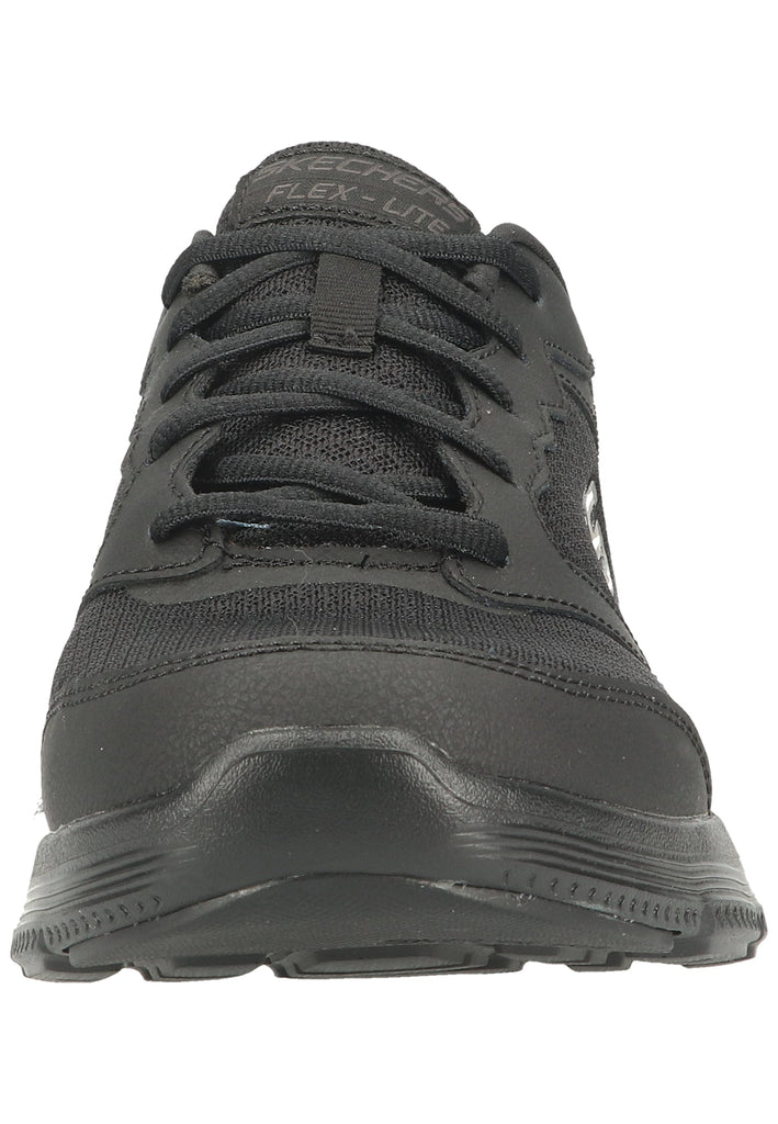 Skechers Sneaker Leder/Mesh Schwarz