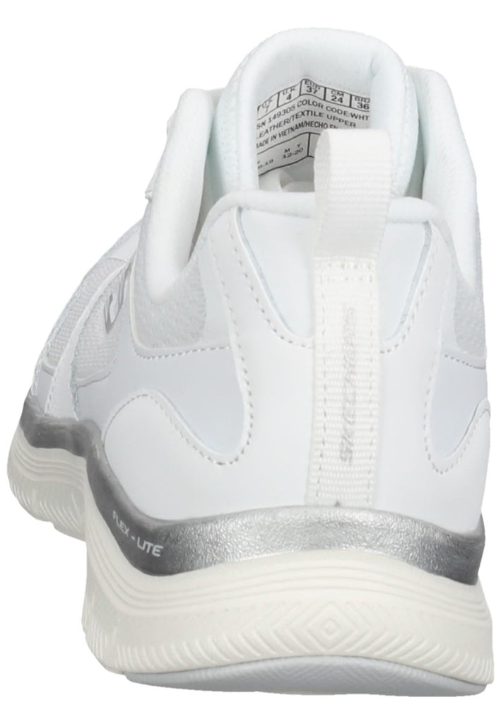 Skechers Sneaker Leder/Mesh Weiß