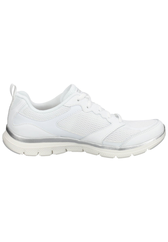 Skechers Sneaker Leder/Mesh Weiß