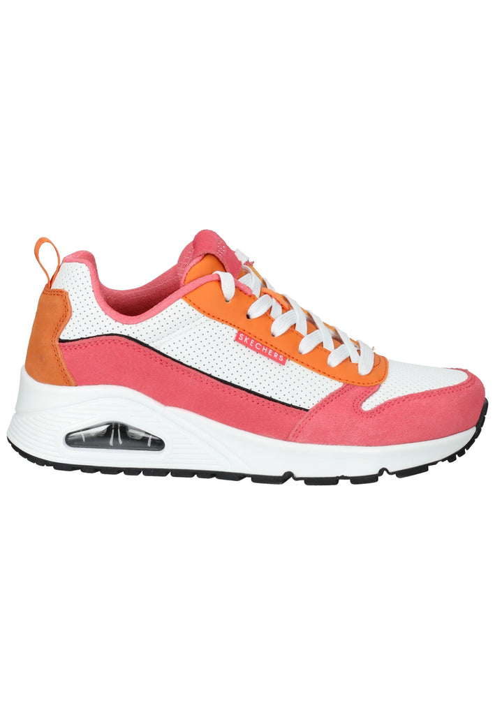 Skechers Sneaker Leder Pink/Weiß