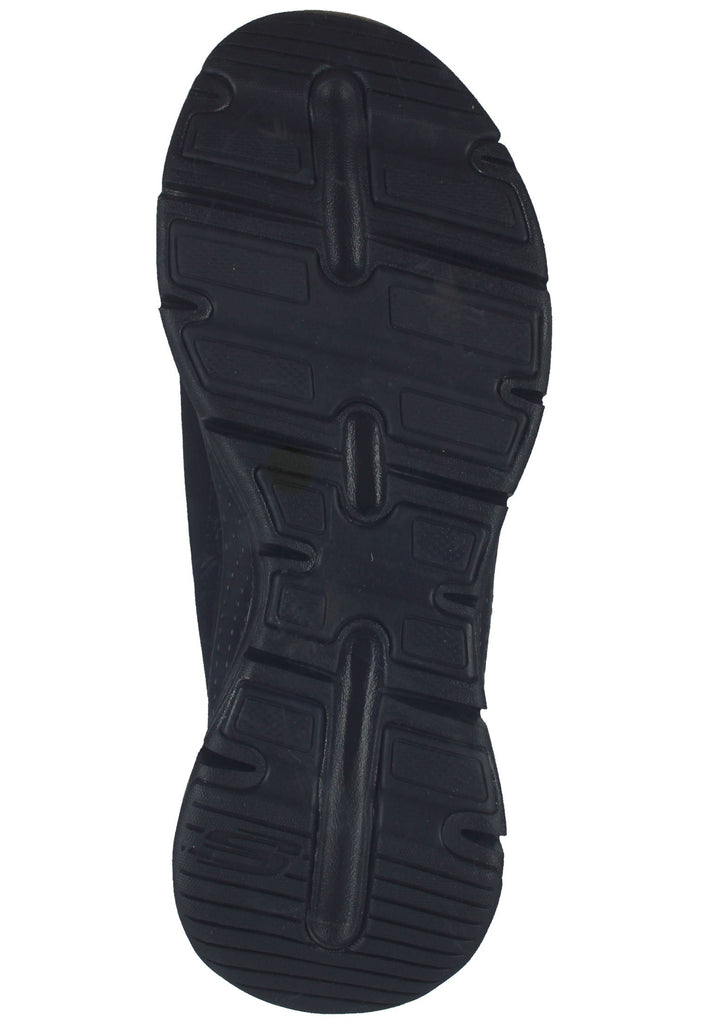 Skechers Sneaker Leder Schwarz