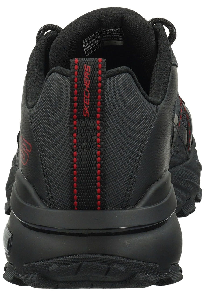 Skechers Sneaker Leder Schwarz