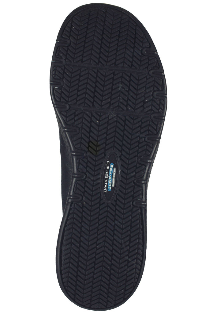 Skechers Sneaker Leder Schwarz