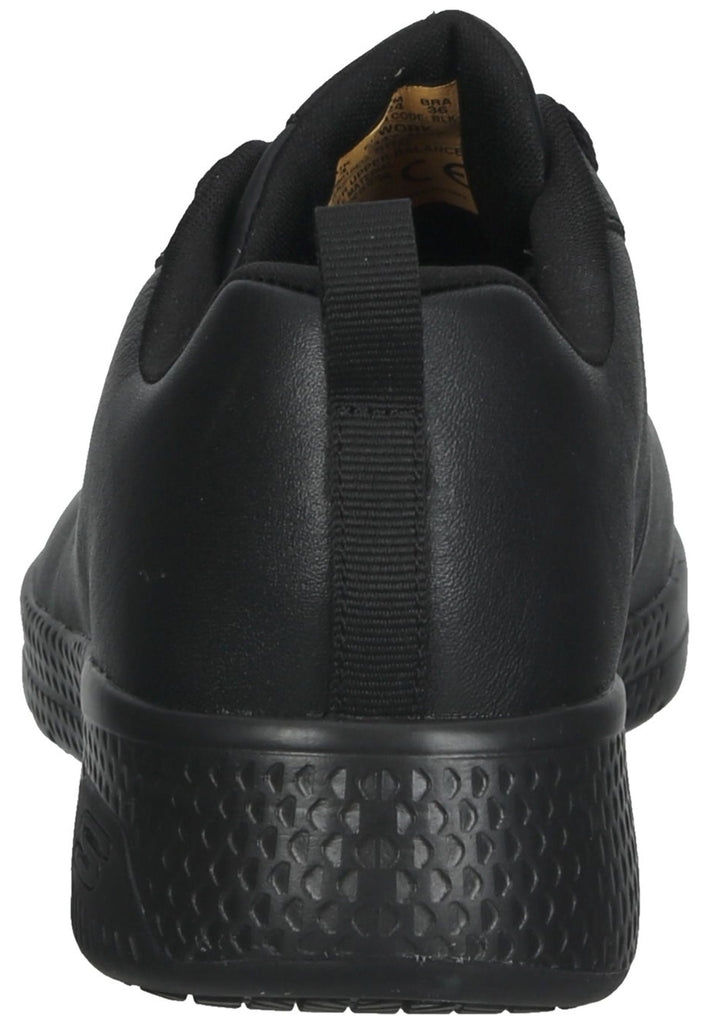 Skechers Sneaker Leder Schwarz