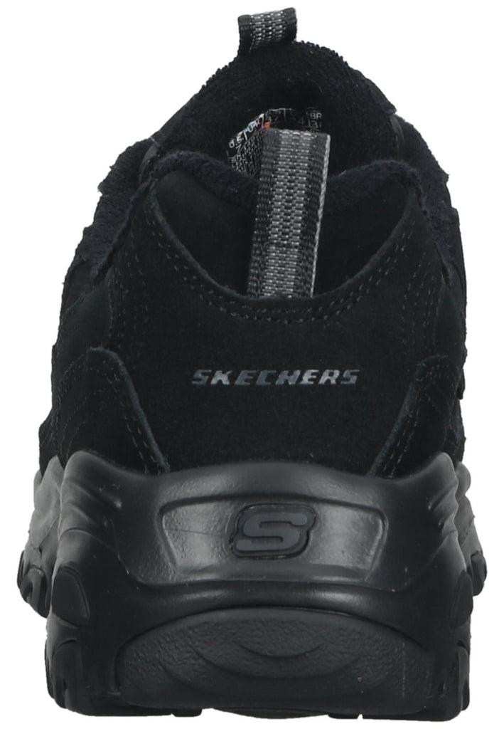 Skechers Sneaker Leder Schwarz