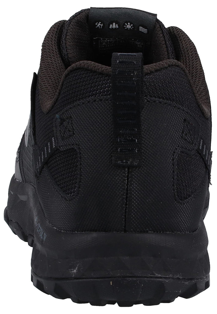 Skechers Sneaker Leder Schwarz