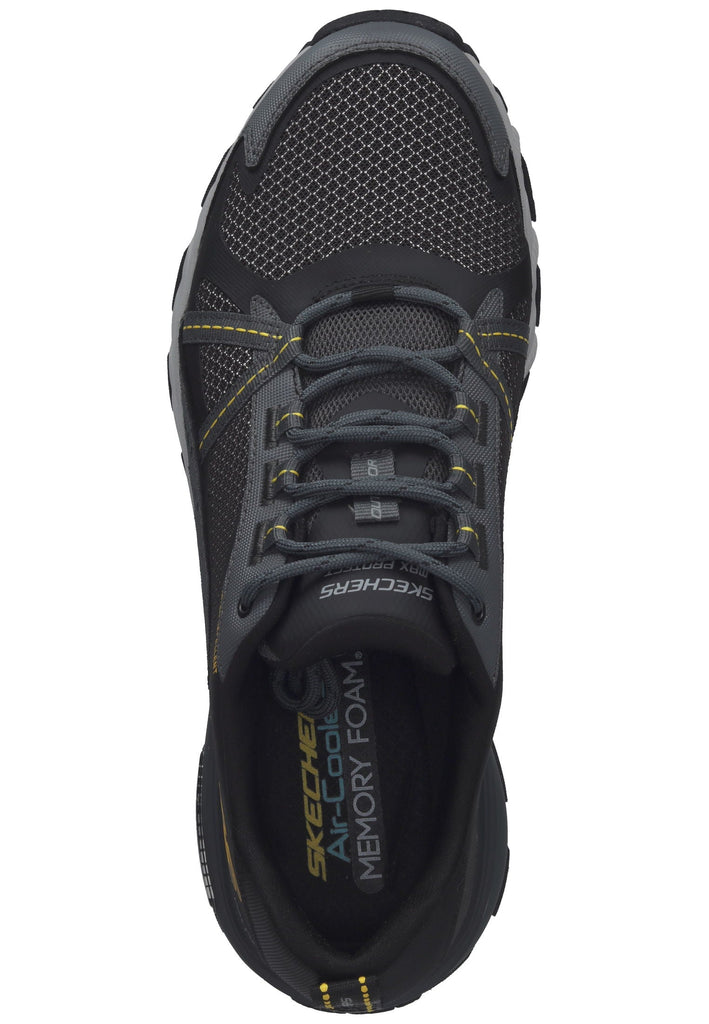 Skechers Sneaker Leder Schwarz
