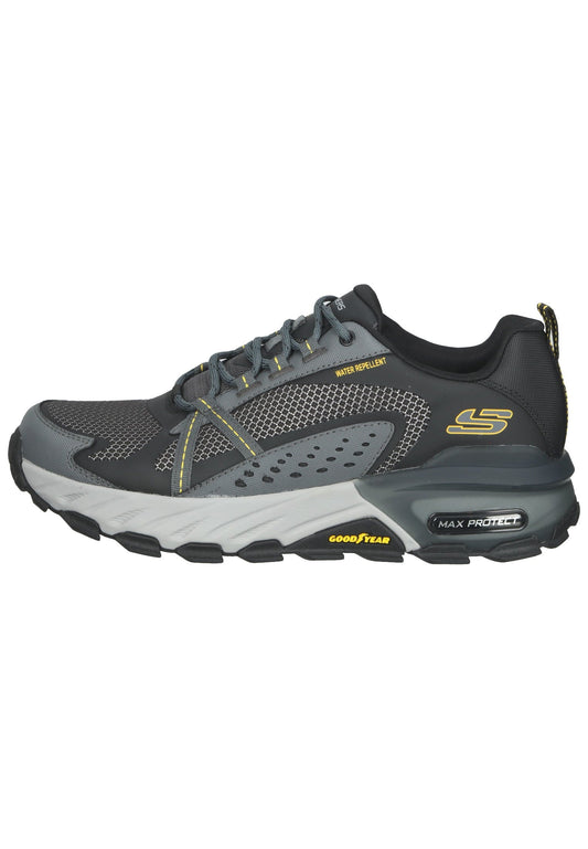 Skechers Sneaker Leder Schwarz