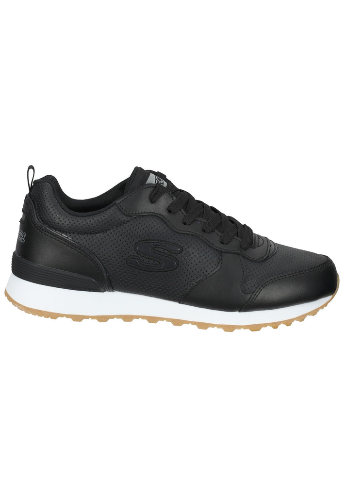 Skechers Sneaker Leder Schwarz