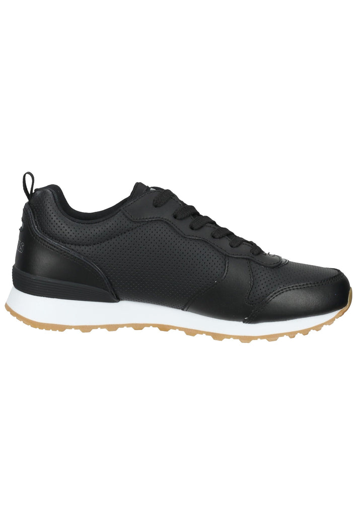 Skechers Sneaker Leder Schwarz
