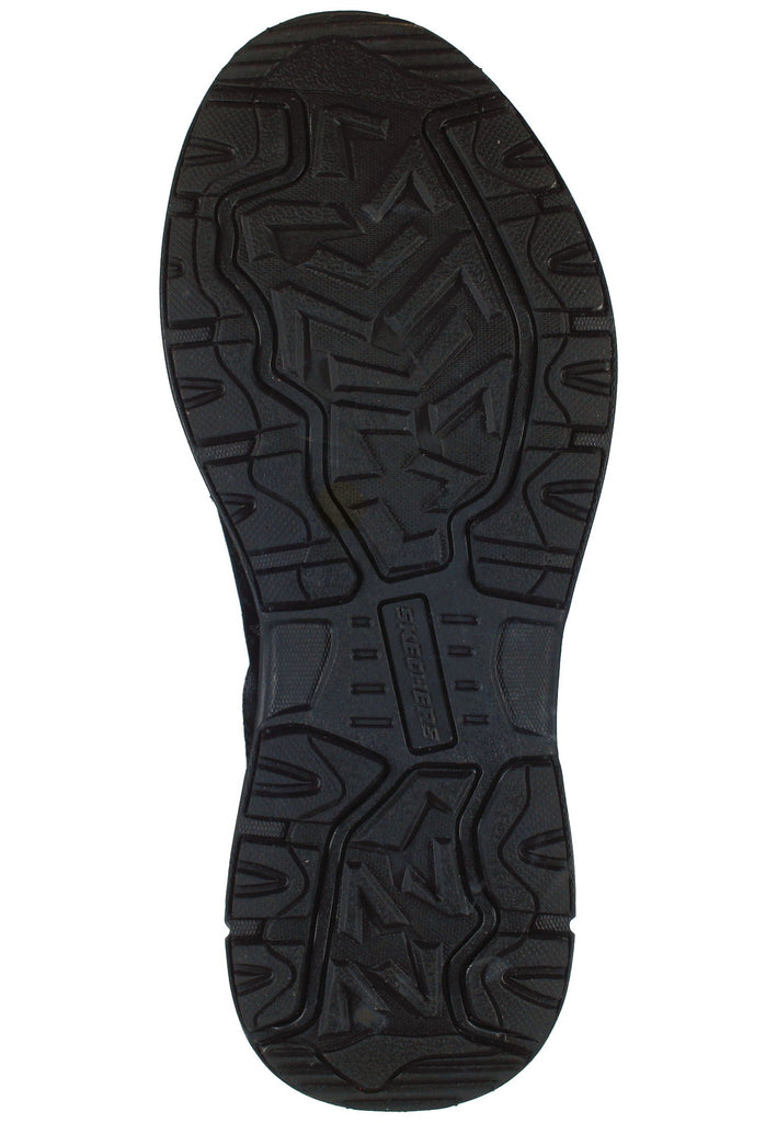 Skechers Sneaker Leder Schwarz