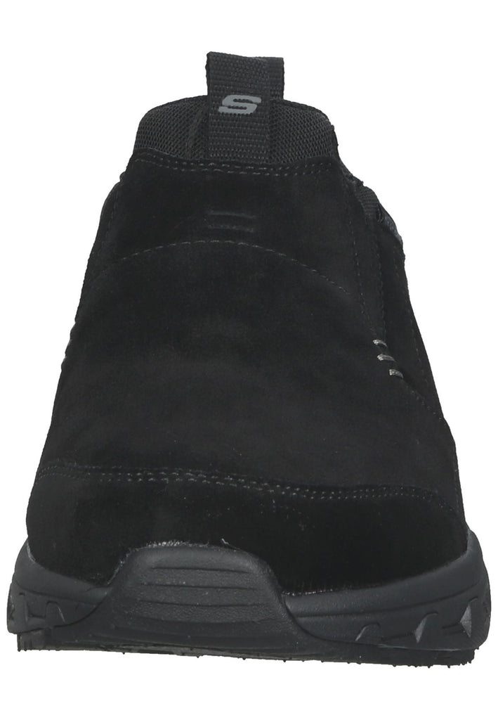 Skechers Sneaker Leder Schwarz