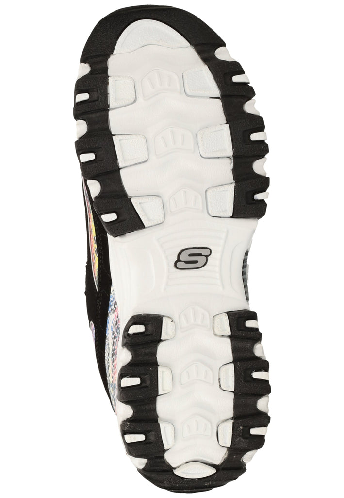 Skechers Sneaker Leder Schwarz