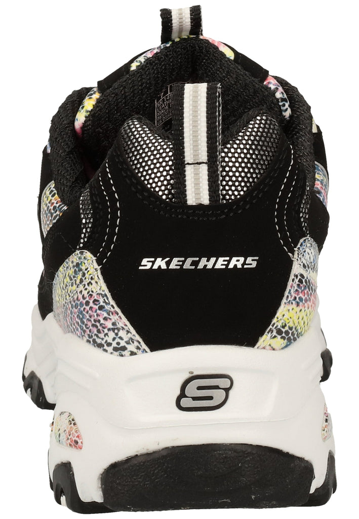 Skechers Sneaker Leder Schwarz