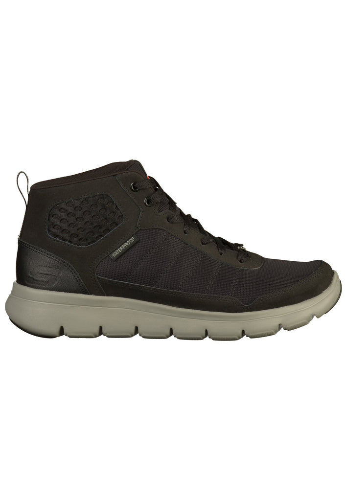 Skechers Sneaker Leder Schwarz