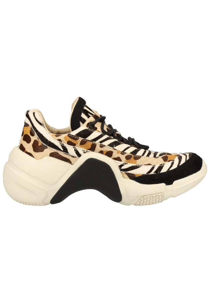 Skechers Sneaker Leder Schwarz