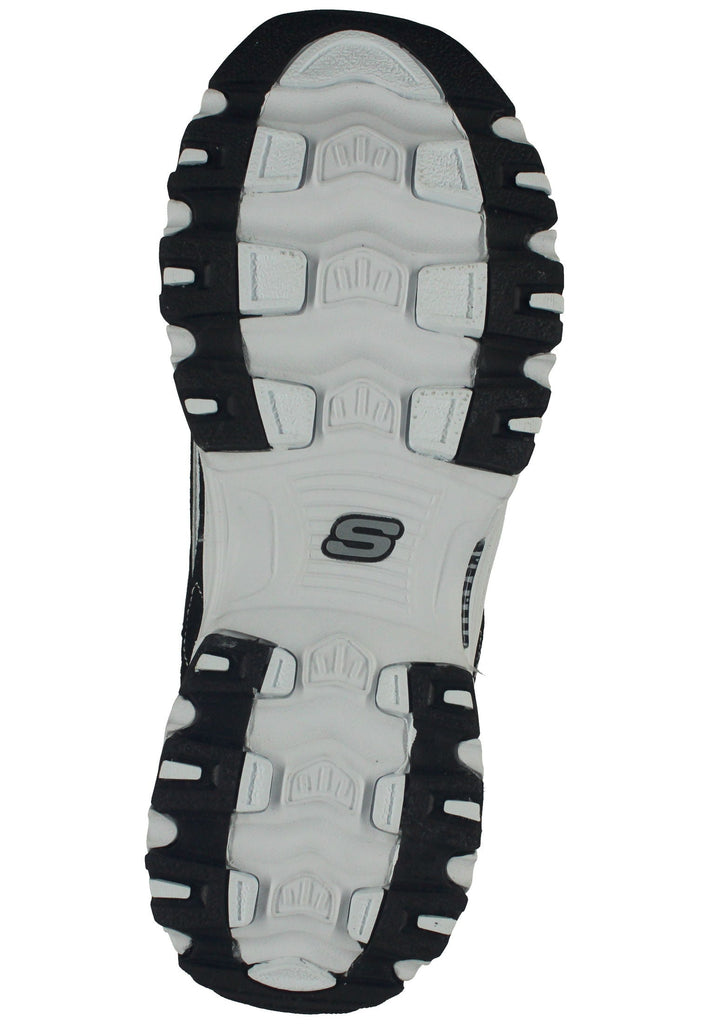 Skechers Sneaker Leder Schwarz/Weiß