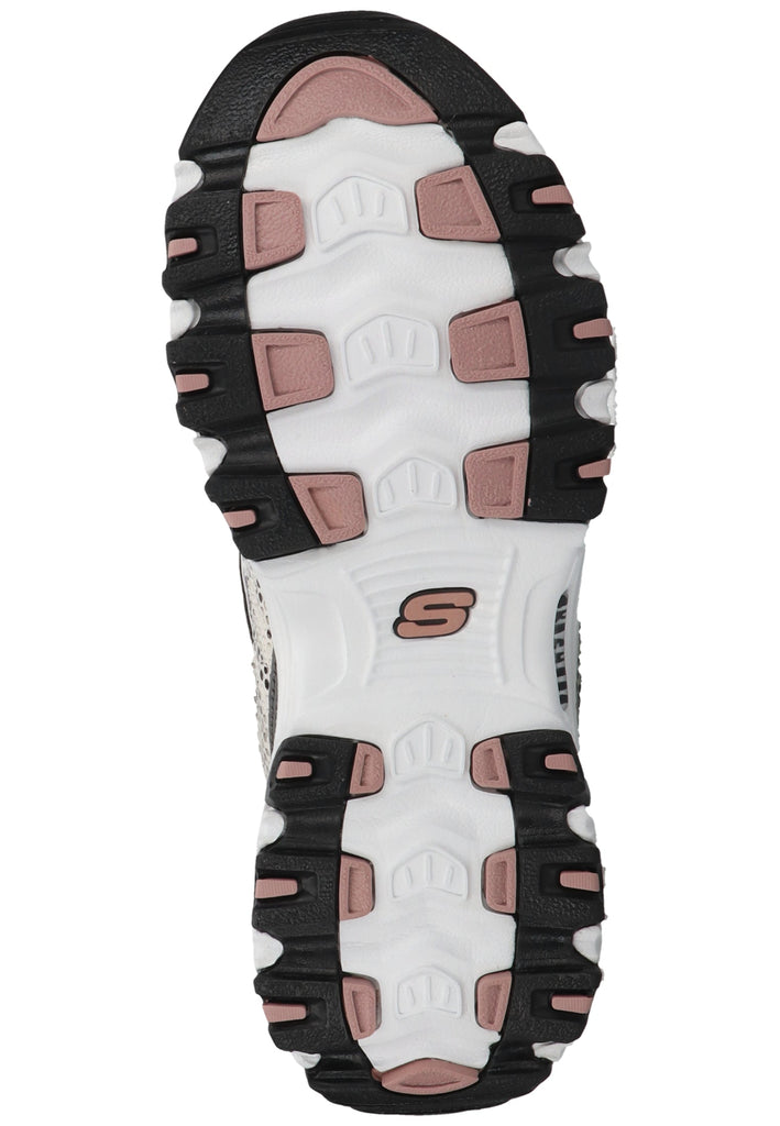 Skechers Sneaker Leder/Synthetik Schwarz/Weiß