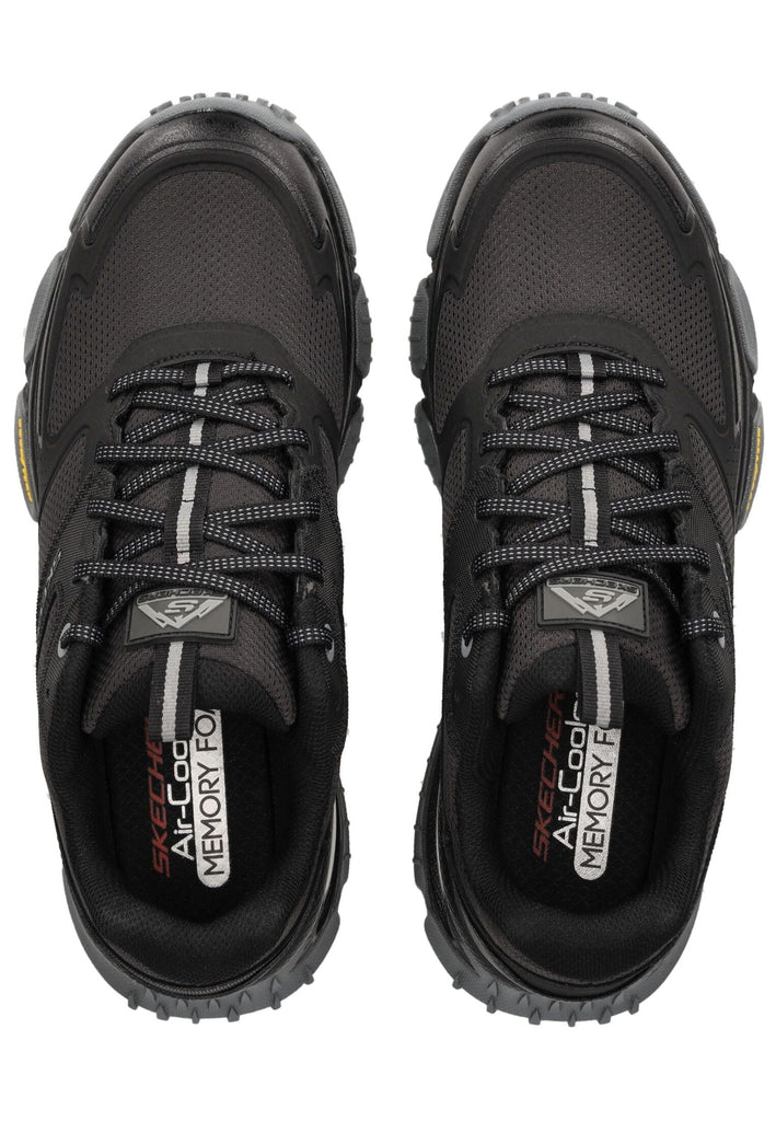 Skechers Sneaker Leder/Textil Schwarz
