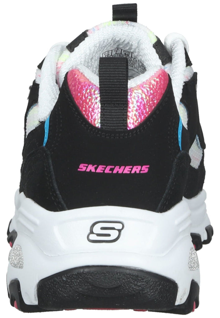 Skechers Sneaker Leder/Textil Schwarz