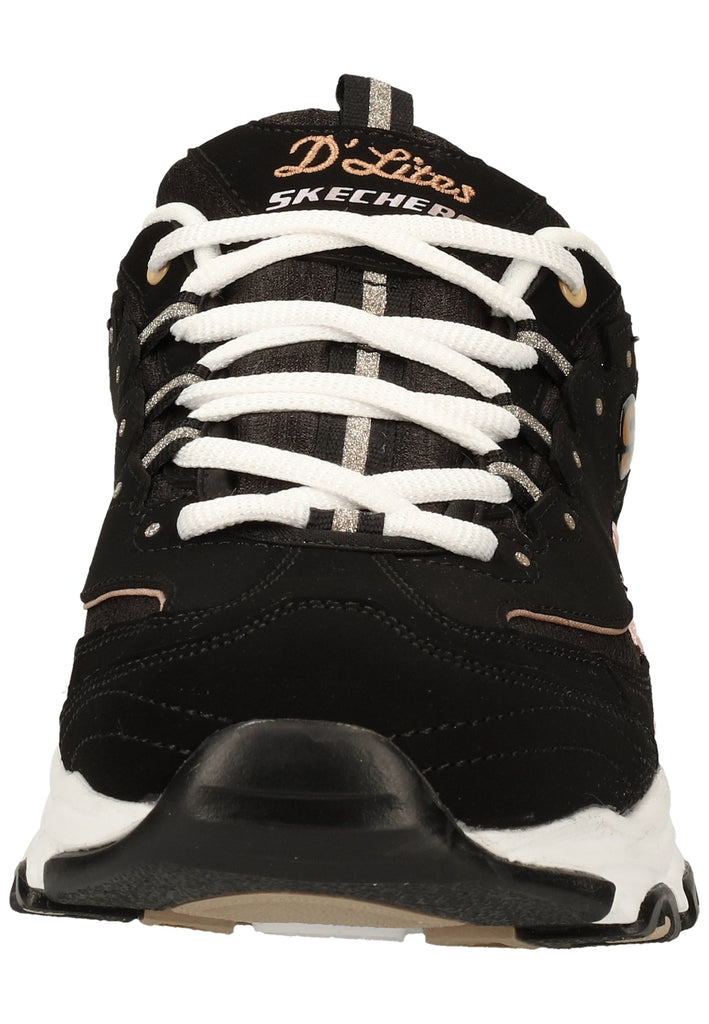 Skechers Sneaker Leder/Textil Schwarz