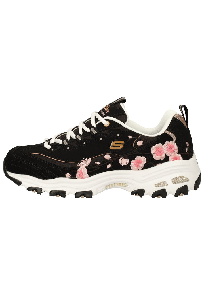 Skechers Sneaker Leder/Textil Schwarz