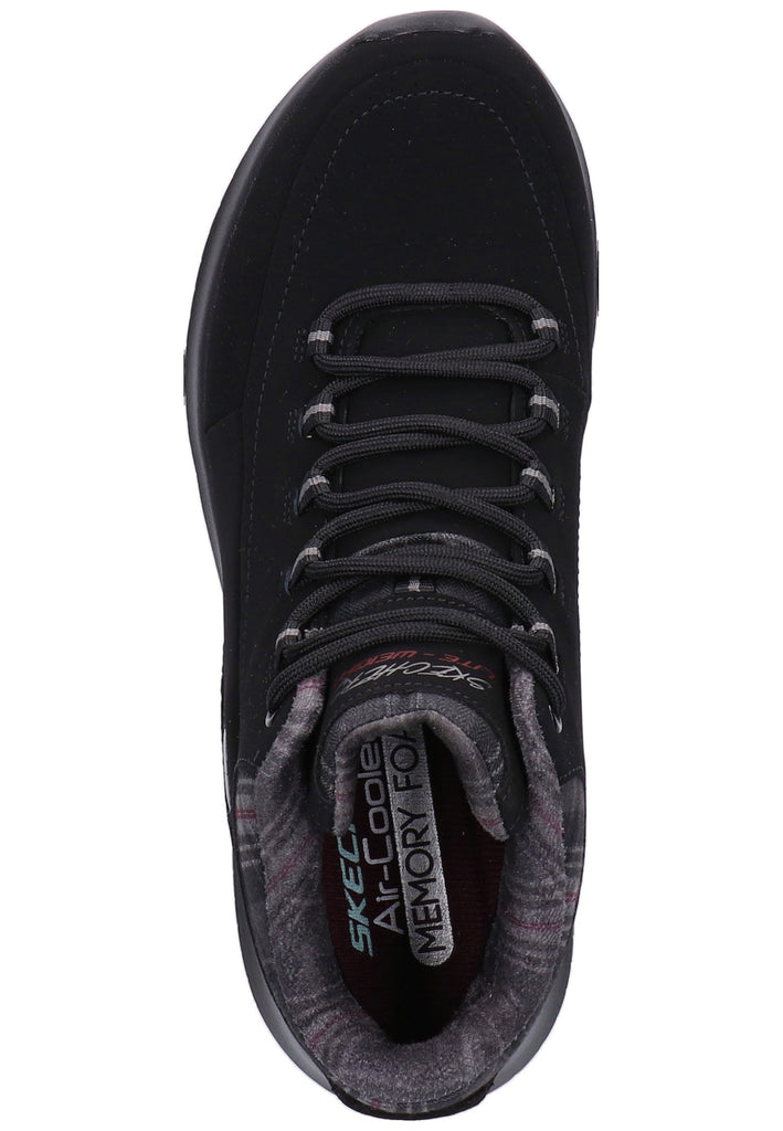 Skechers Sneaker Leder/Textil Schwarz