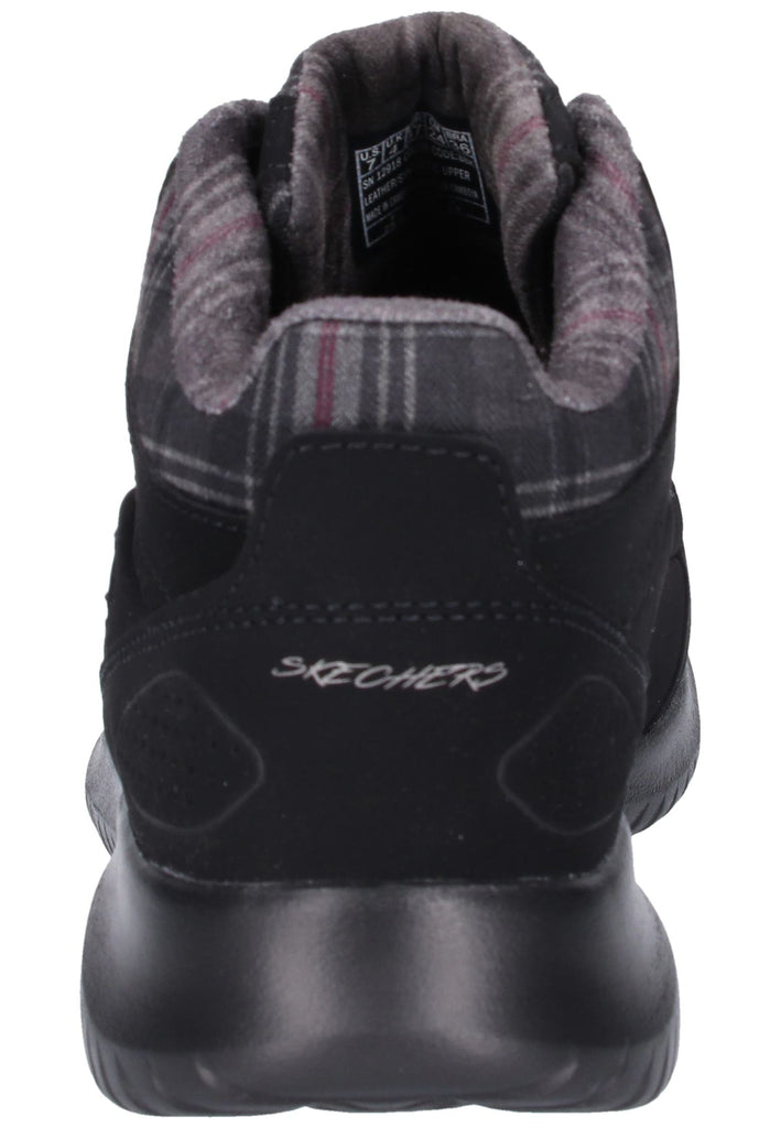 Skechers Sneaker Leder/Textil Schwarz