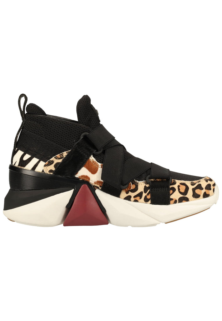 Skechers Sneaker Leder/Textil Schwarz