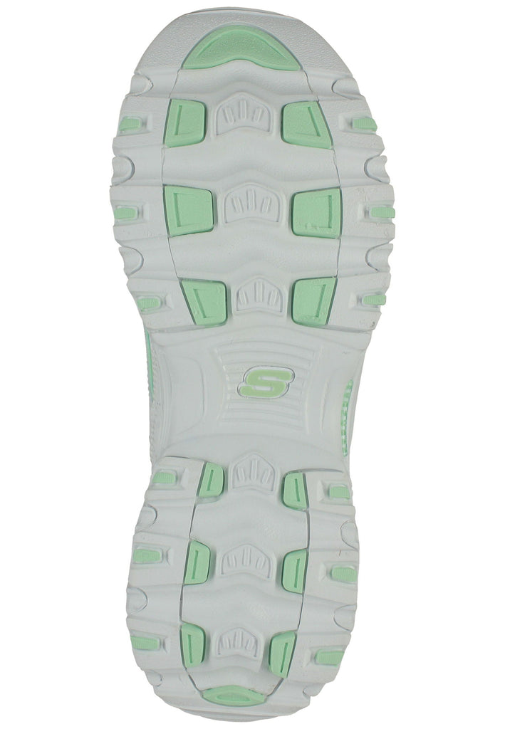 Skechers Sneaker Leder Weiß Kombi