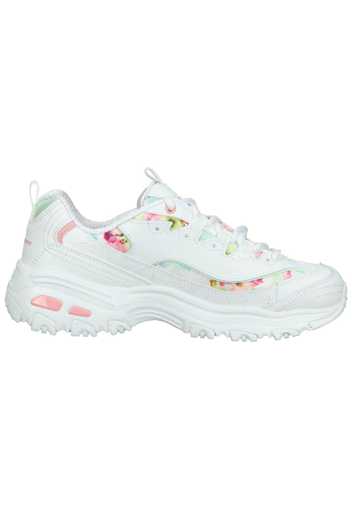 Skechers Sneaker Leder Weiß Kombi