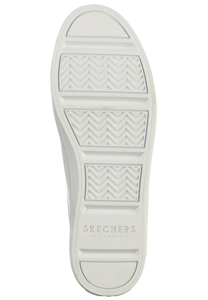 Skechers Sneaker Leder Weiß/Silber