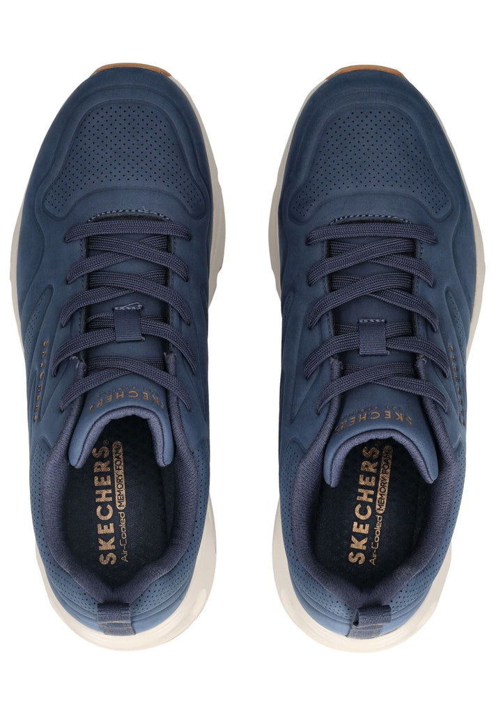 Skechers Sneaker Lederimitat Blau