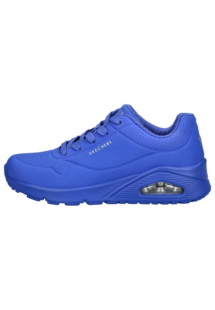 Skechers Sneaker Lederimitat Blau