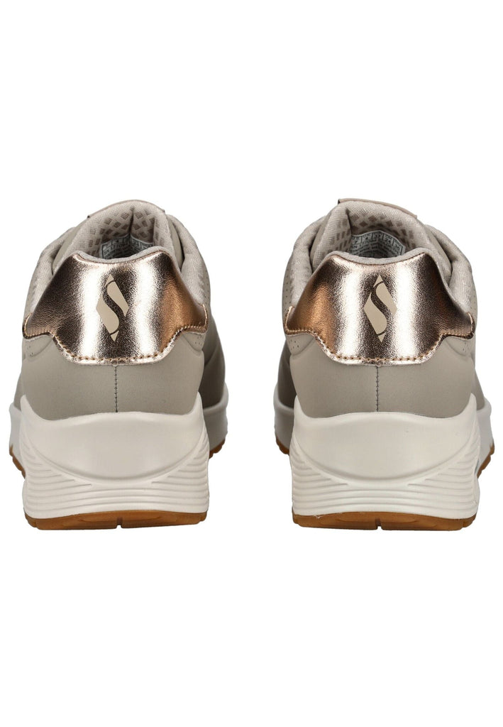 Skechers Sneaker Lederimitat Grau