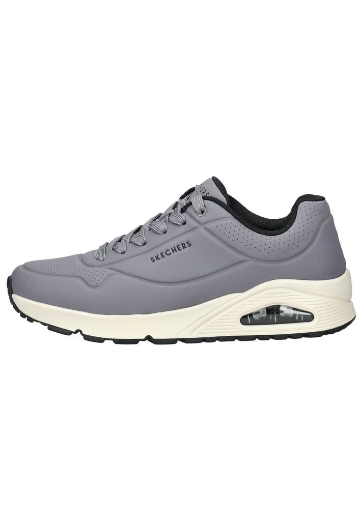 Skechers Sneaker Lederimitat Grau