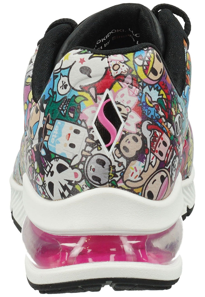 Skechers Sneaker Lederimitat Mehrfarbig