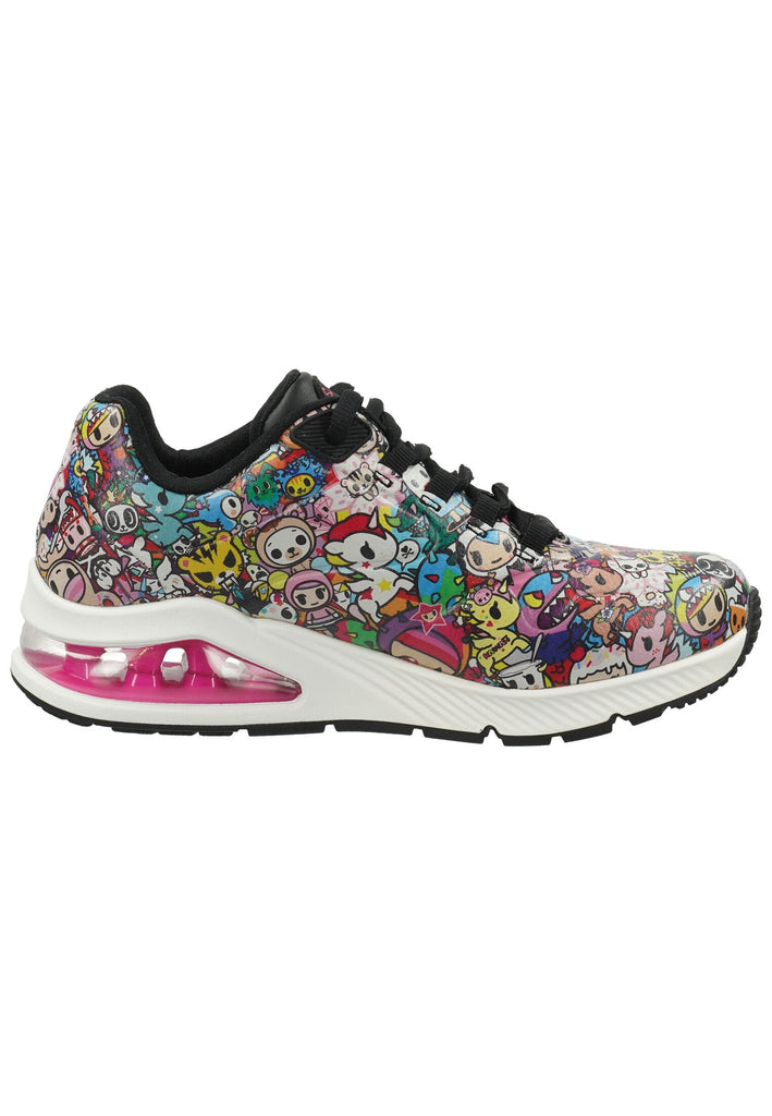 Skechers Sneaker Lederimitat Mehrfarbig