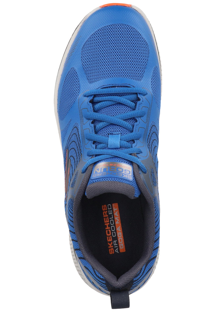 Skechers Sneaker Lederimitat/Mesh Blau