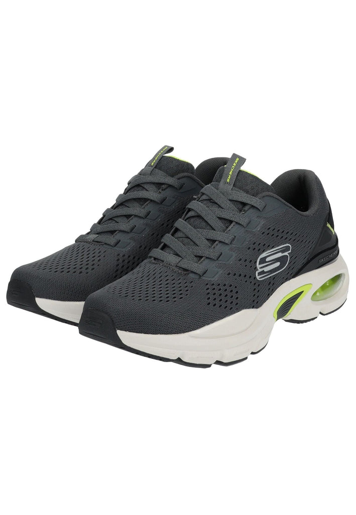 Skechers Sneaker Lederimitat/Mesh Grau