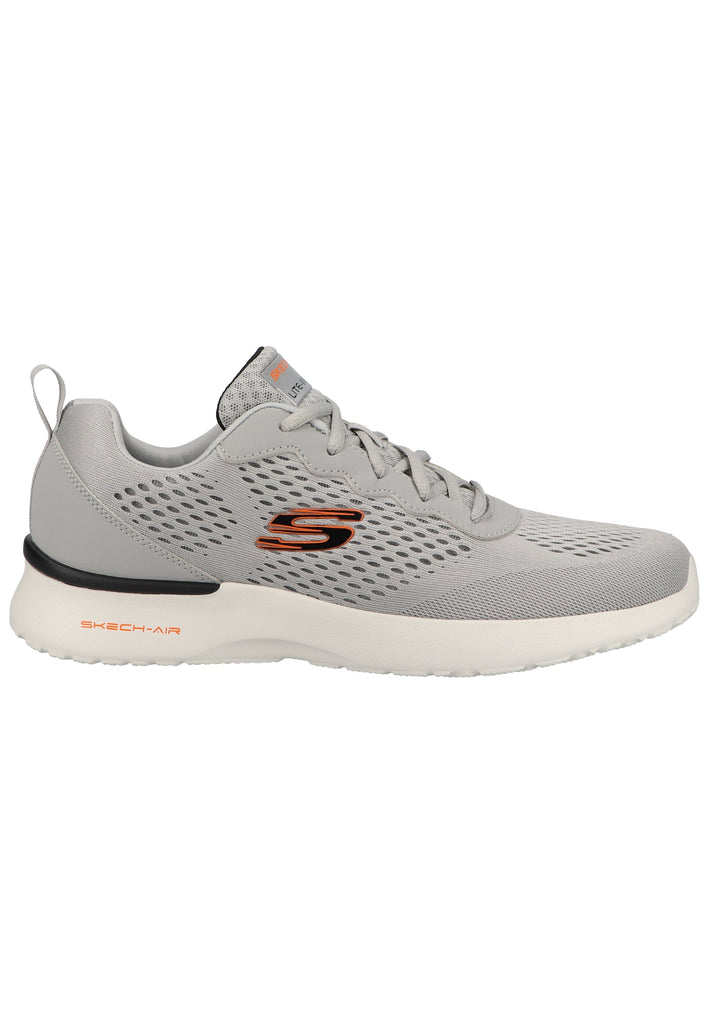 Skechers Sneaker Lederimitat/Mesh Grau