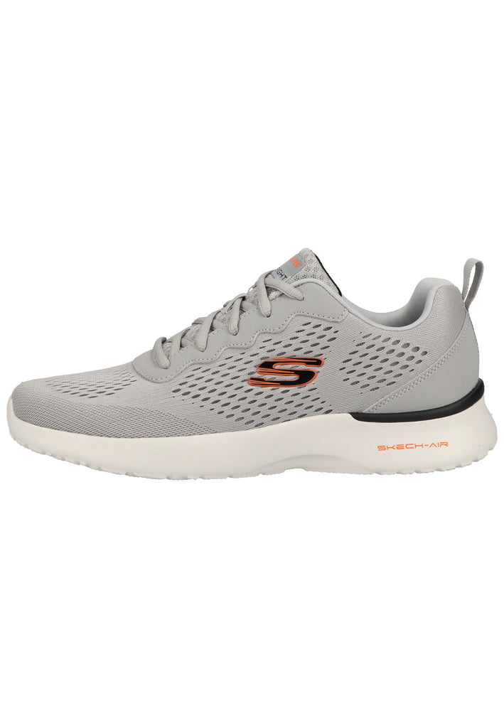 Skechers Sneaker Lederimitat/Mesh Grau