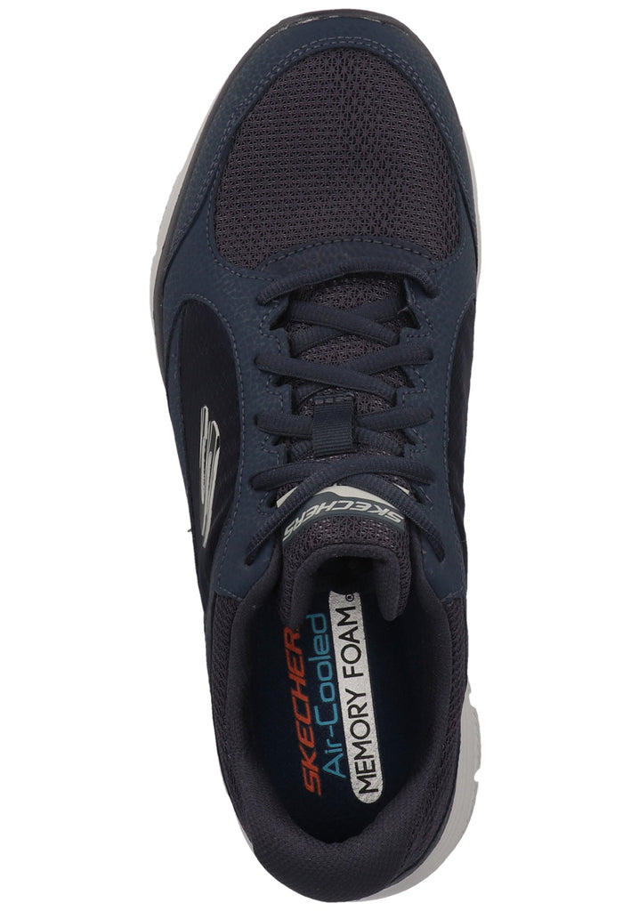 Skechers Sneaker Lederimitat/Mesh Navy