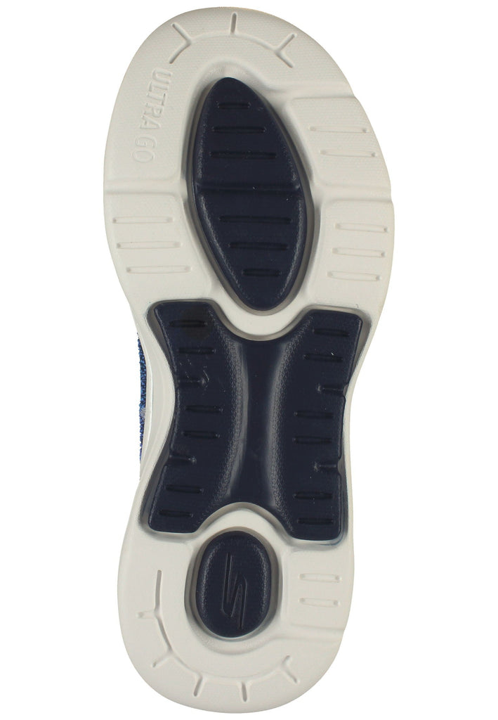 Skechers Sneaker Lederimitat/Mesh Navy/Violett