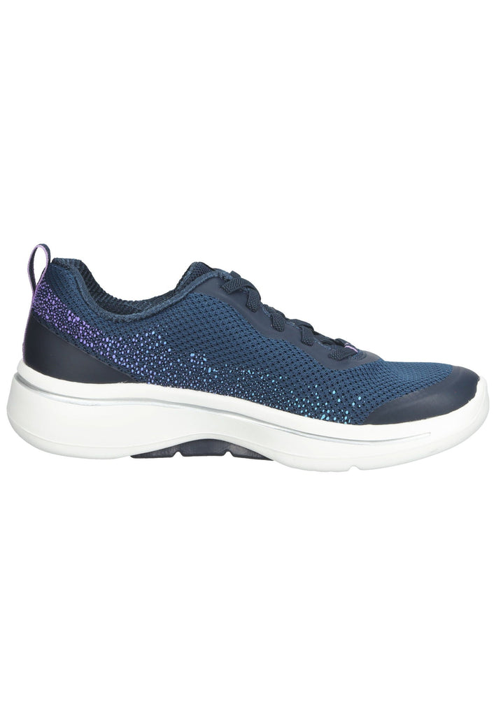 Skechers Sneaker Lederimitat/Mesh Navy/Violett