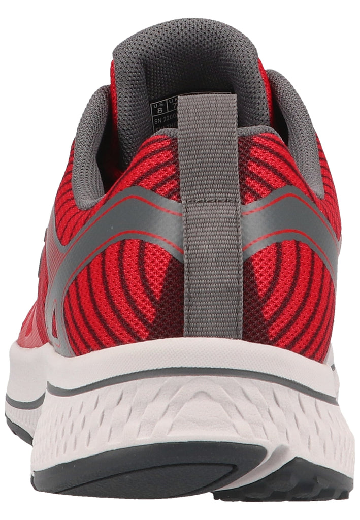 Skechers Sneaker Lederimitat/Mesh Rot