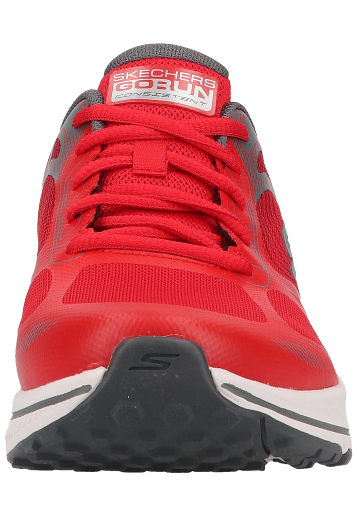 Skechers Sneaker Lederimitat/Mesh Rot