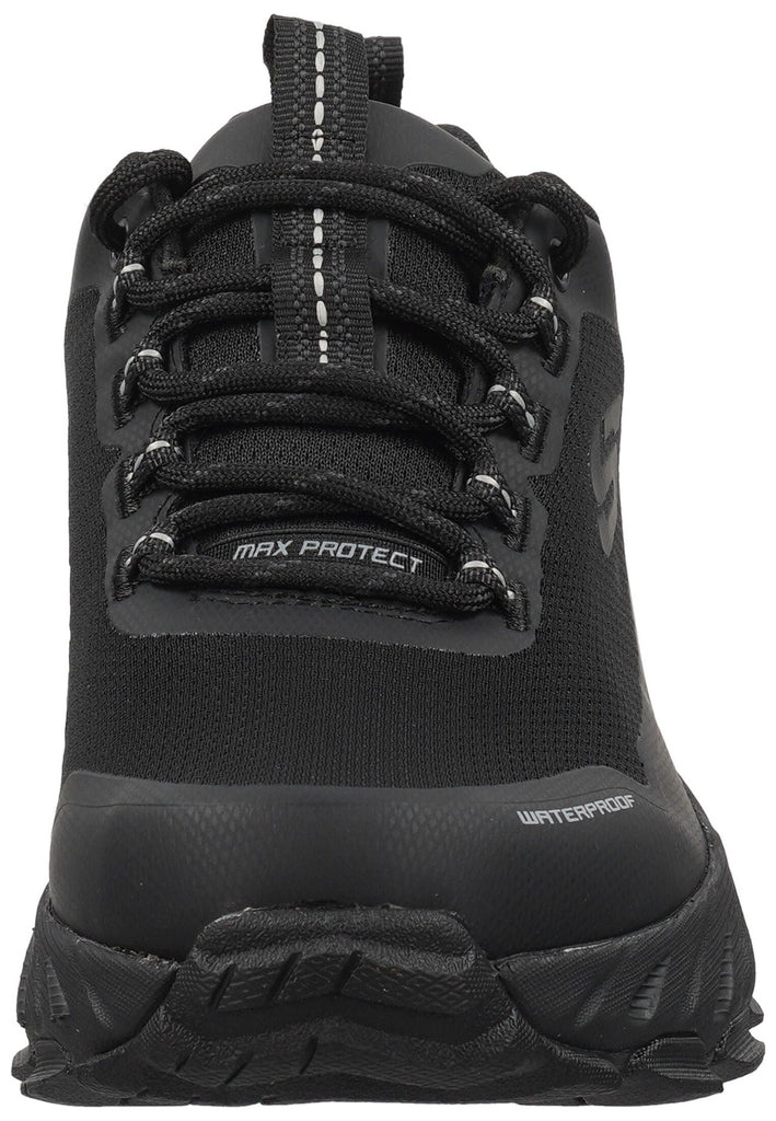 Skechers Sneaker Lederimitat/Mesh Schwarz