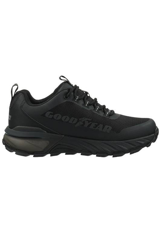 Skechers Sneaker Lederimitat/Mesh Schwarz