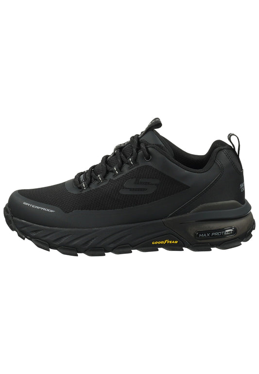 Skechers Sneaker Lederimitat/Mesh Schwarz